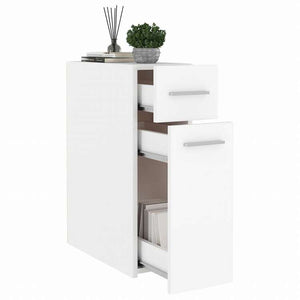 vidaXL 収納キャビネット 薬 ホワイト 20x45.5x60 cm エンジニアリングウッド家具 キャビネット&収納 収納キャビネット・ロッカー(代引不可)