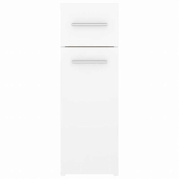 vidaXL 収納キャビネット 薬 ホワイト 20x45.5x60 cm エンジニアリングウッド家具 キャビネット&収納 収納キャビネット・ロッカー(代引不可)