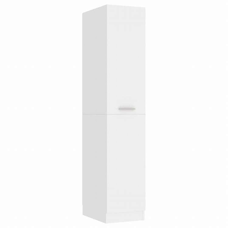 vidaXL 収納キャビネット 薬 ホワイト 30x42.5x150 cm エンジニアリングウッド家具 キャビネット&収納 収納キャビネット・ロッカー(代引不可)