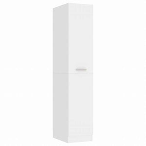 vidaXL 収納キャビネット 薬 ホワイト 30x42.5x150 cm エンジニアリングウッド家具 キャビネット&収納 収納キャビネット・ロッカー(代引不可)