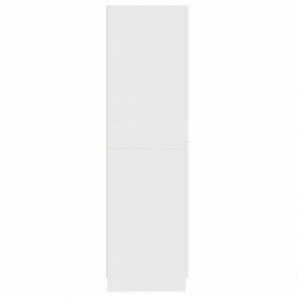 vidaXL 収納キャビネット 薬 ホワイト 30x42.5x150 cm エンジニアリングウッド家具 キャビネット&収納 収納キャビネット・ロッカー(代引不可)