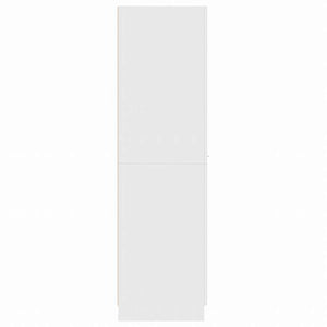 vidaXL 収納キャビネット 薬 ホワイト 30x42.5x150 cm エンジニアリングウッド家具 キャビネット&収納 収納キャビネット・ロッカー(代引不可)
