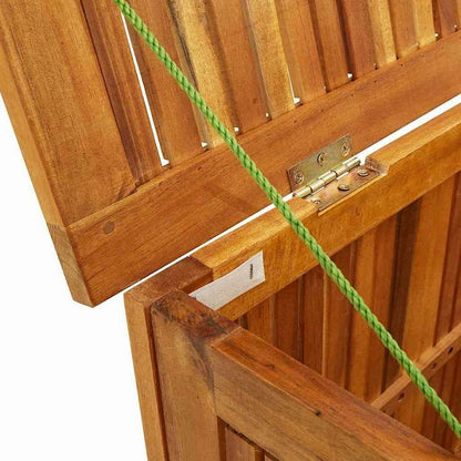 vidaXL ガーデン収納ボックス 113x50x58cm アカシア無垢材家具 アウトドア家具 屋外収納ボックス(代引不可)