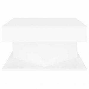 vidaXL コーヒーテーブル ホワイト 57x57x30 cm エンジニアリングウッド家具 テーブル アクセントテーブル コーヒーテーブル(代引不可)