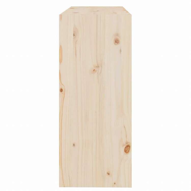 vidaXL ブックキャビネット/間仕切り 80x30x71.5 cm パイン無垢材家具 棚 本棚・オープンラック(代引不可)