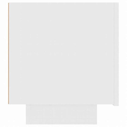 vidaXL ベッドサイドキャビネット ホワイト 100x35x40cm エンジニアリングウッド (804436)家具 テーブル ベッドサイドテーブル(代引不可)