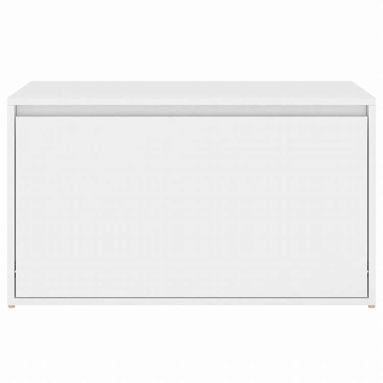 vidaXL ホールベンチ 80x40x45 cm ホワイト エンジニアリングウッド家具 ベンチ 倉庫・通路用ベンチ(代引不可)