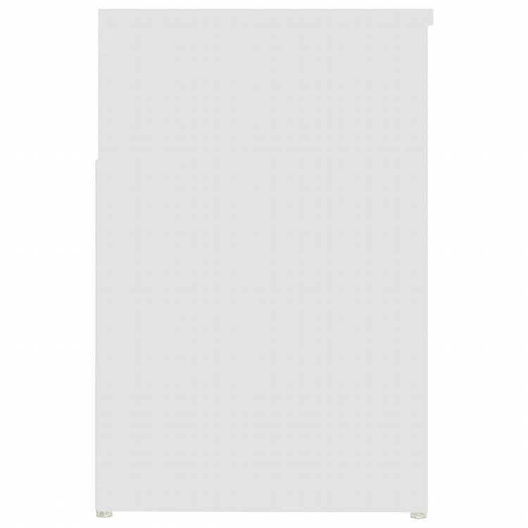 vidaXL シューズベンチ ホワイト 80x30x45 cm エンジニアリングウッドホーム&ガーデン 家事用品 収納&オーガナイザー 衣類・ワードローブ収納 シューズラック・整理収納(代引不可)