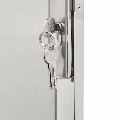 vidaXL ガーデンゲート ステンレススチール 100x150 cmハードウェア フェンス&バリア ゲート(代引不可)