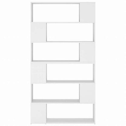 vidaXL ブックキャビネット 間仕切り ホワイト 100x24x188cm (809179x2組)家具 棚 本棚・オープンラック(代引不可)