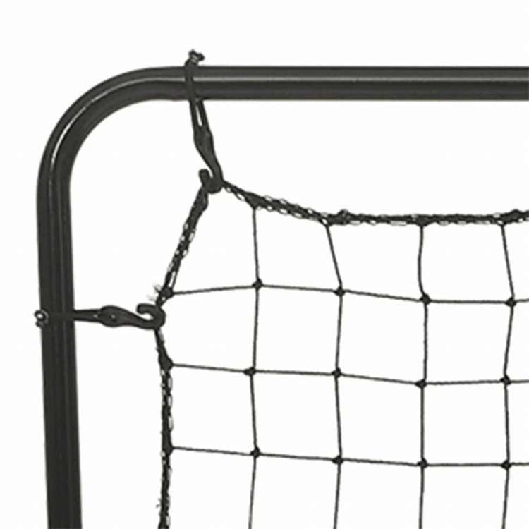 vidaXL ソフトボールリバウンダー88x79x137 cmスチールスポーツグッズ アスレチック サッカー サッカーゴール・ネット(代引不可)