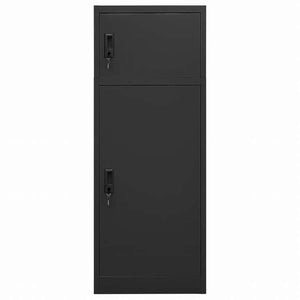 vidaXL サドルキャビネット アントラシート 53x53x140cm スチールスポーツグッズ アウトドアレクリエーション 馬術 馬用鞭アクセサリ サドルアクセサリ 鞍用品(代引不可)