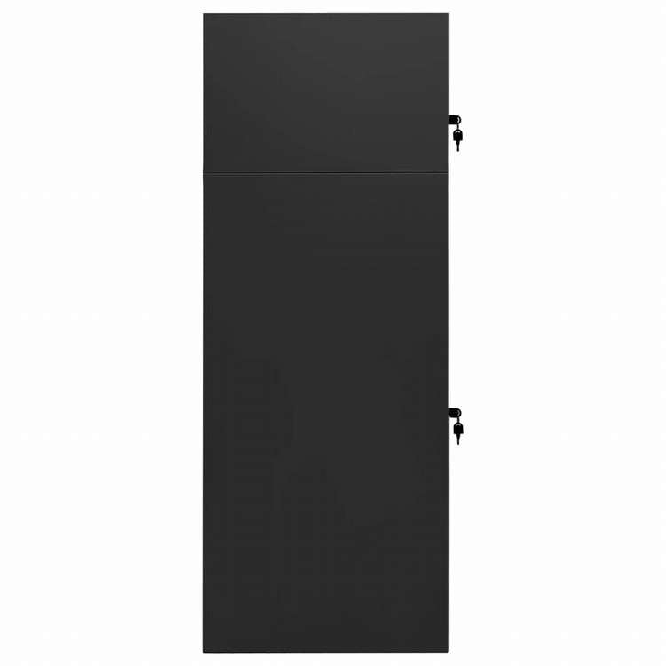 vidaXL サドルキャビネット アントラシート 53x53x140cm スチールスポーツグッズ アウトドアレクリエーション 馬術 馬用鞭アクセサリ サドルアクセサリ 鞍用品(代引不可)