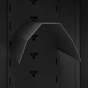 vidaXL サドルキャビネット アントラシート 53x53x140cm スチールスポーツグッズ アウトドアレクリエーション 馬術 馬用鞭アクセサリ サドルアクセサリ 鞍用品(代引不可)