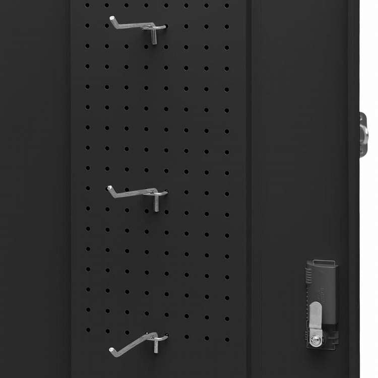 vidaXL サドルキャビネット アントラシート 53x53x140cm スチールスポーツグッズ アウトドアレクリエーション 馬術 馬用鞭アクセサリ サドルアクセサリ 鞍用品(代引不可)
