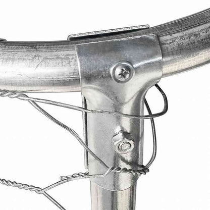 vidaXL 屋外用犬小屋 屋根付き 400x100x150cm動物&ペット用品 ペット用品 犬用品 犬小屋・ドッグラン(代引不可)