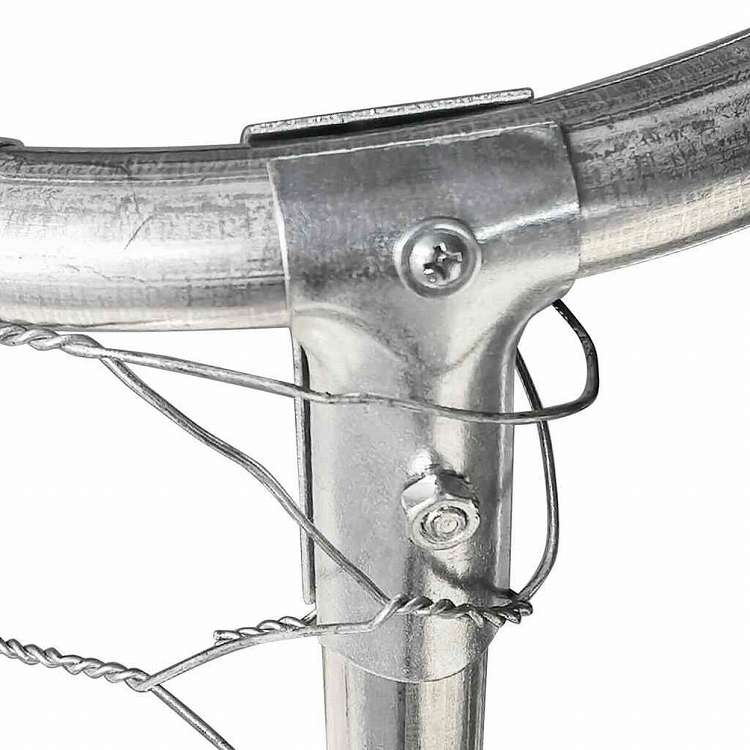 vidaXL 屋外用犬小屋 屋根付き 400x200x150cm動物&ペット用品 ペット用品 犬用品 犬小屋・ドッグラン(代引不可)