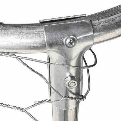 vidaXL 屋外用犬小屋 屋根付き 400x200x150cm動物&ペット用品 ペット用品 犬用品 犬小屋・ドッグラン(代引不可)