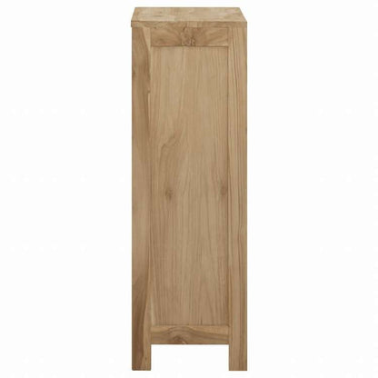 vidaXL 引き出し付きチェスト 55x30x90 cm チーク無垢材家具 キャビネット&収納 ドレッサー(代引不可)