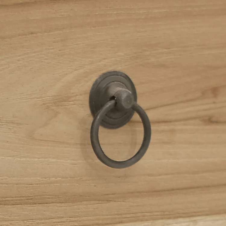 vidaXL 引き出し付きチェスト 55x30x90 cm チーク無垢材家具 キャビネット&収納 ドレッサー(代引不可)