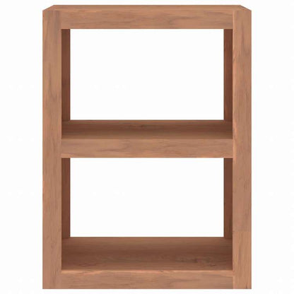 vidaXL サイドテーブル 45x30x60cm チーク無垢材家具 テーブル アクセントテーブル エンドテーブル(代引不可)