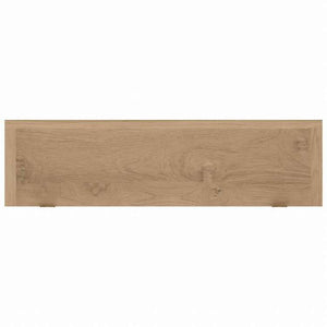 vidaXL ウォールシェルフ 2点 90x15x4 cm チーク無垢材家具 棚 壁面収納棚・壁面ラック(代引不可)