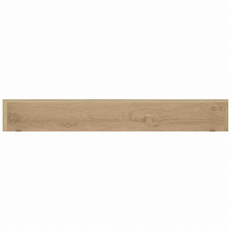 vidaXL ウォールシェルフ 2点 110x15x4 cm チーク無垢材家具 棚 壁面収納棚・壁面ラック(代引不可)