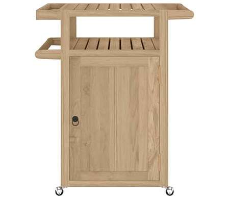 vidaXL バーカート 70x50x90 cm チーク無垢材家具 トローリー キッチン・ダイニング トローリー(代引不可)