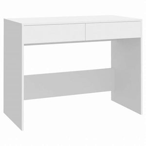vidaXL デスク ホワイト 101x50x76.5cm エンジニアリングウッド家具 オフィス家具 デスク(代引不可)