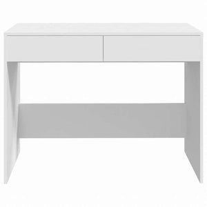 vidaXL デスク ホワイト 101x50x76.5cm エンジニアリングウッド家具 オフィス家具 デスク(代引不可)