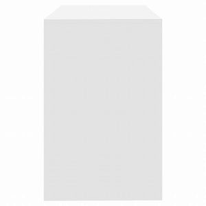 vidaXL デスク ホワイト 101x50x76.5cm エンジニアリングウッド家具 オフィス家具 デスク(代引不可)