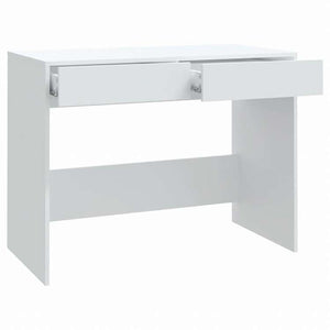 vidaXL デスク ホワイト 101x50x76.5cm エンジニアリングウッド家具 オフィス家具 デスク(代引不可)