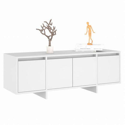 vidaXL TVキャビネット ホワイト 120x35x40 cm エンジニアリングウッド家具 AVラック・テレビ台(代引不可)