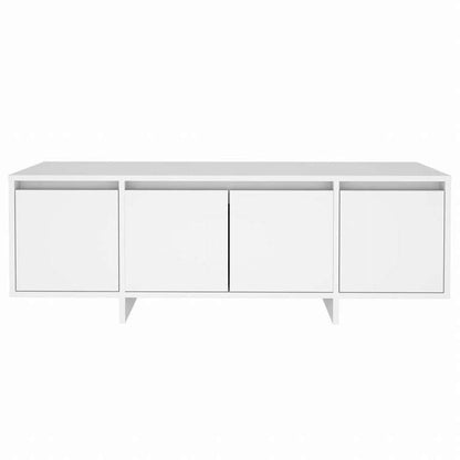 vidaXL TVキャビネット ホワイト 120x35x40 cm エンジニアリングウッド家具 AVラック・テレビ台(代引不可)