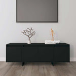 vidaXL TVキャビネット ブラック 120x30x40.5 cm エンジニアリングウッド家具 AVラック・テレビ台(代引不可)