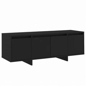vidaXL TVキャビネット ブラック 120x30x40.5 cm エンジニアリングウッド家具 AVラック・テレビ台(代引不可)