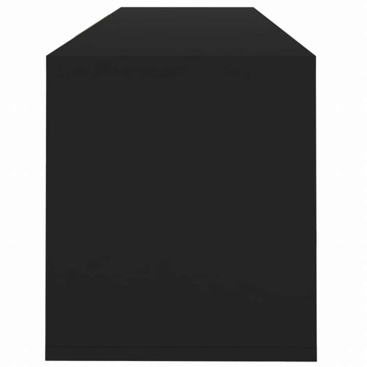 vidaXL TVキャビネット ブラック 120x30x40.5 cm エンジニアリングウッド家具 AVラック・テレビ台(代引不可)