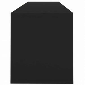 vidaXL TVキャビネット ブラック 120x30x40.5 cm エンジニアリングウッド家具 AVラック・テレビ台(代引不可)