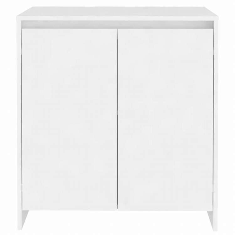 vidaXL サイドボード ホワイト 70x41x75cm エンジニアリングウッド家具 キャビネット&収納 サイドボード(代引不可)