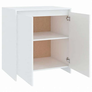 vidaXL サイドボード ホワイト 70x41x75cm エンジニアリングウッド家具 キャビネット&収納 サイドボード(代引不可)