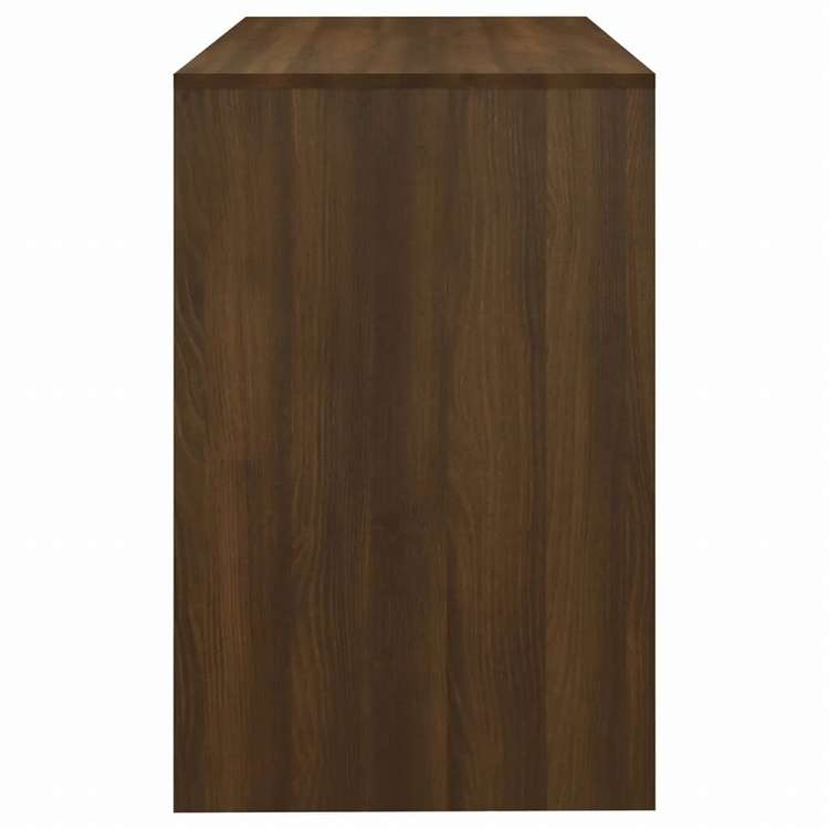 vidaXL デスク ブラウンオーク 101x50x76.5cm エンジニアリングウッド家具 オフィス家具 デスク(代引不可)