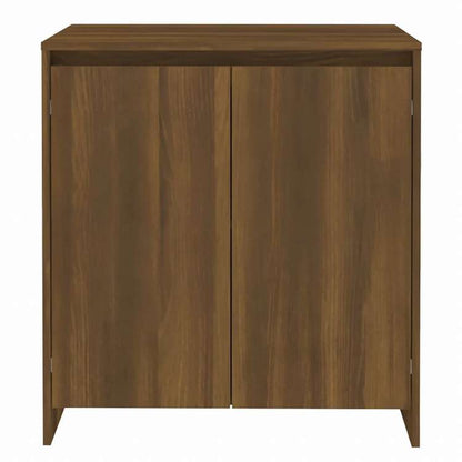 vidaXL サイドボード ブラウン オーク 70x41x75cm エンジニアリングウッド家具 キャビネット&収納 サイドボード(代引不可)