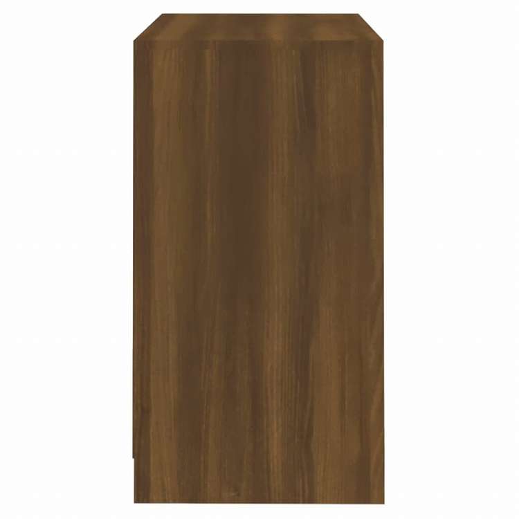 vidaXL サイドボード ブラウン オーク 70x41x75cm エンジニアリングウッド家具 キャビネット&収納 サイドボード(代引不可)