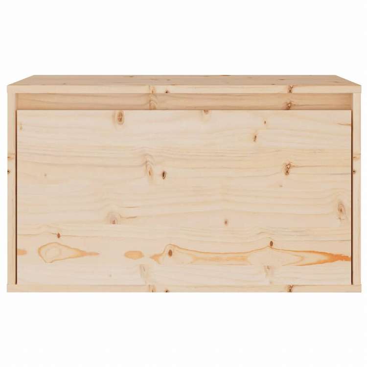 vidaXL ウォールキャビネット 60x30x35 cm パイン無垢材家具 棚 壁面収納棚・壁面ラック(代引不可)