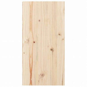 vidaXL ウォールキャビネット 2点 30x30x60 cm パイン無垢材家具 棚 壁面収納棚・壁面ラック(代引不可)