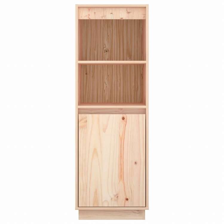 vidaXL ハイボード 37x34x110 cm パイン無垢材家具 キャビネット&収納 サイドボード(代引不可)
