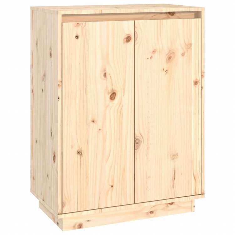 vidaXL シューズキャビネット 60x35x80 cm 無垢のパイン材ホーム&ガーデン 家事用品 収納&オーガナイザー 衣類・ワードローブ収納 シューズラック・整理収納(代引不可)