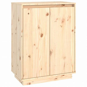 vidaXL シューズキャビネット 60x35x80 cm 無垢のパイン材ホーム&ガーデン 家事用品 収納&オーガナイザー 衣類・ワードローブ収納 シューズラック・整理収納(代引不可)