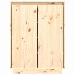 vidaXL シューズキャビネット 60x35x80 cm 無垢のパイン材ホーム&ガーデン 家事用品 収納&オーガナイザー 衣類・ワードローブ収納 シューズラック・整理収納(代引不可)