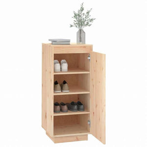 vidaXL シューズキャビネット 35x35x80 cm 無垢のパイン材ホーム&ガーデン 家事用品 収納&オーガナイザー 衣類・ワードローブ収納 シューズラック・整理収納(代引不可)